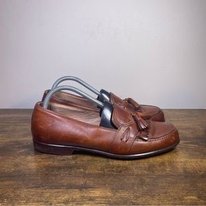 CABLE & CO• Italian Leather Kiltie Tassel Loafers size‎ 9.5
